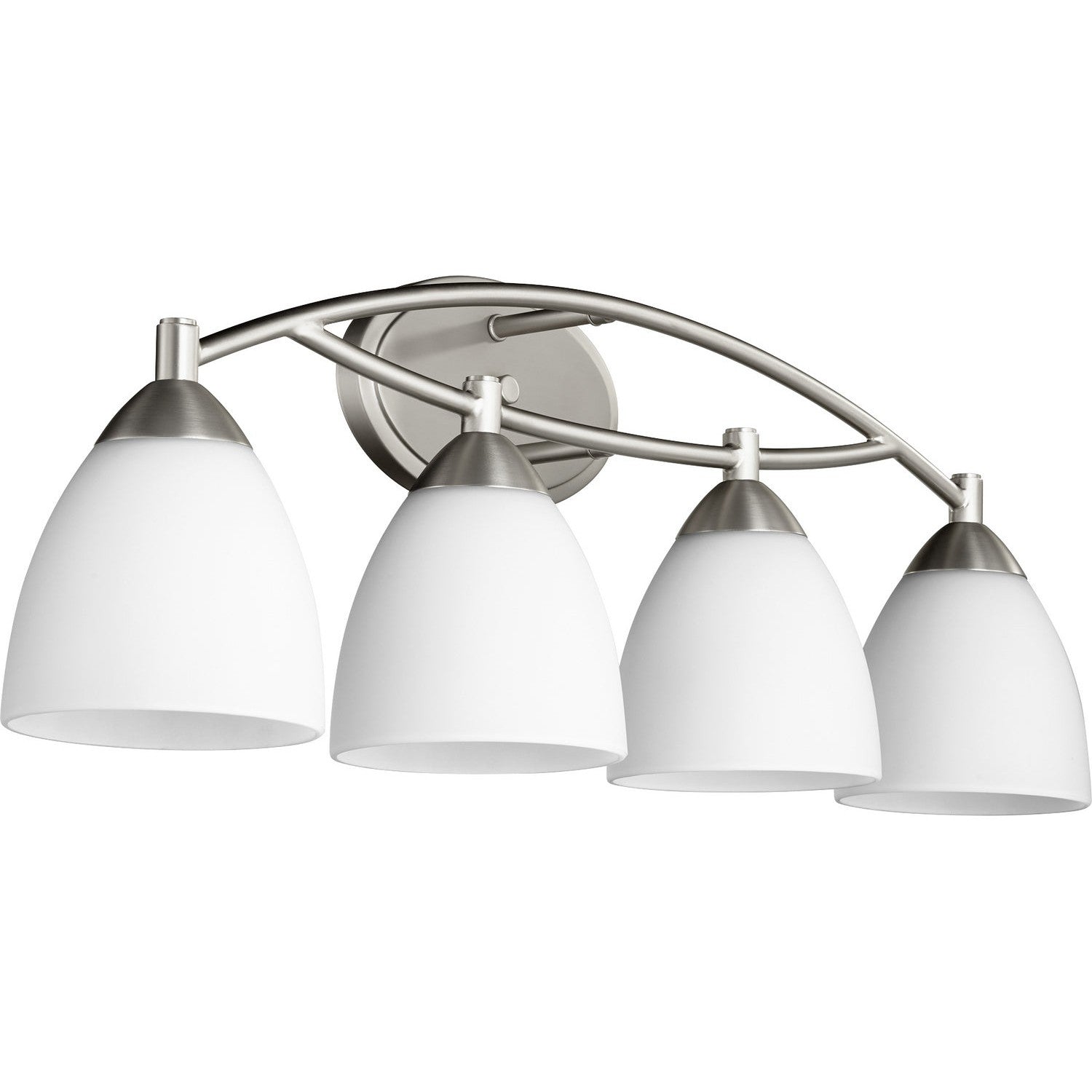 Quorum - 5069-4-65 - Four Light Vanity - Barkley - Satin Nickel