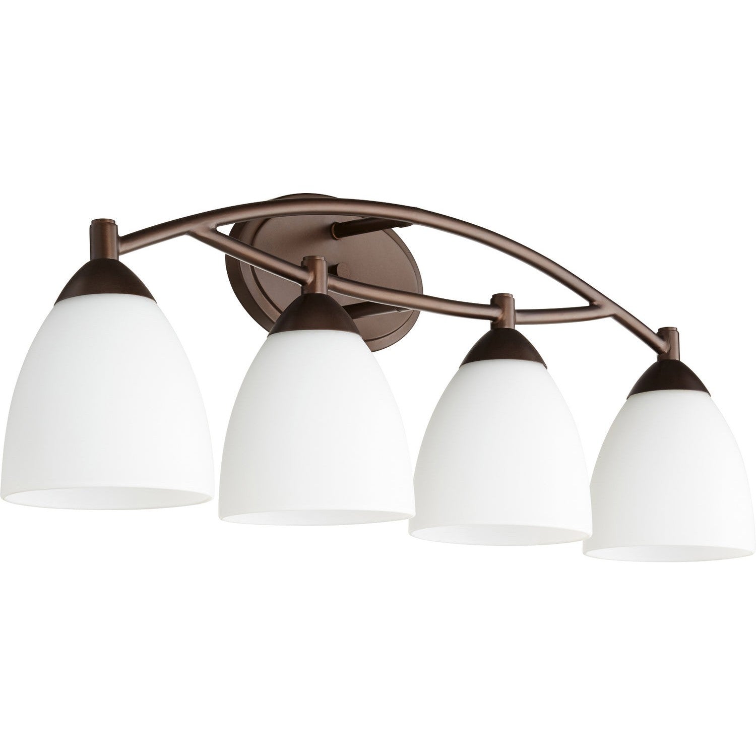 Quorum - 5069-4-86 - Four Light Vanity - Barkley - Oiled Bronze