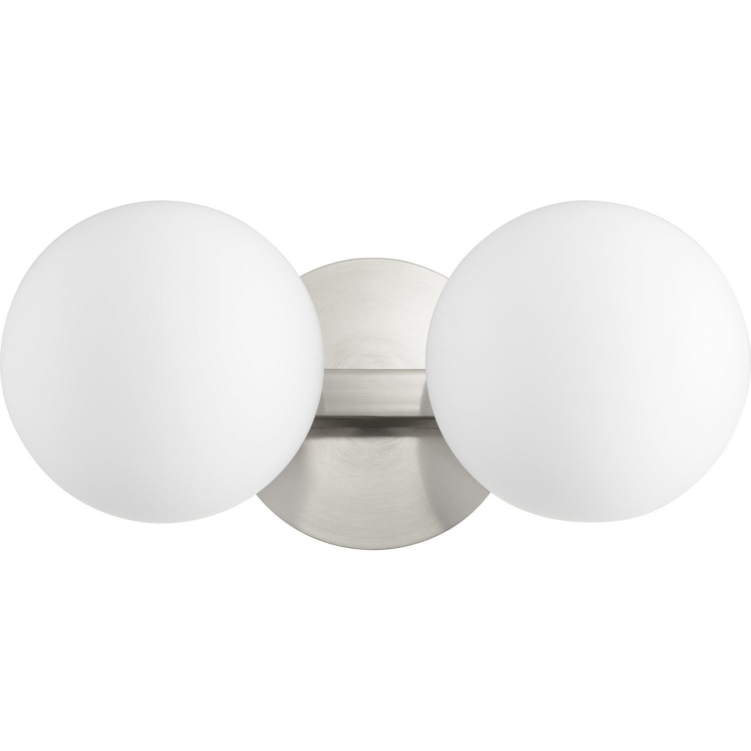 Quorum - 539-2-65 - Two Light Vanity - 539 Globe Vanities - Satin Nickel
