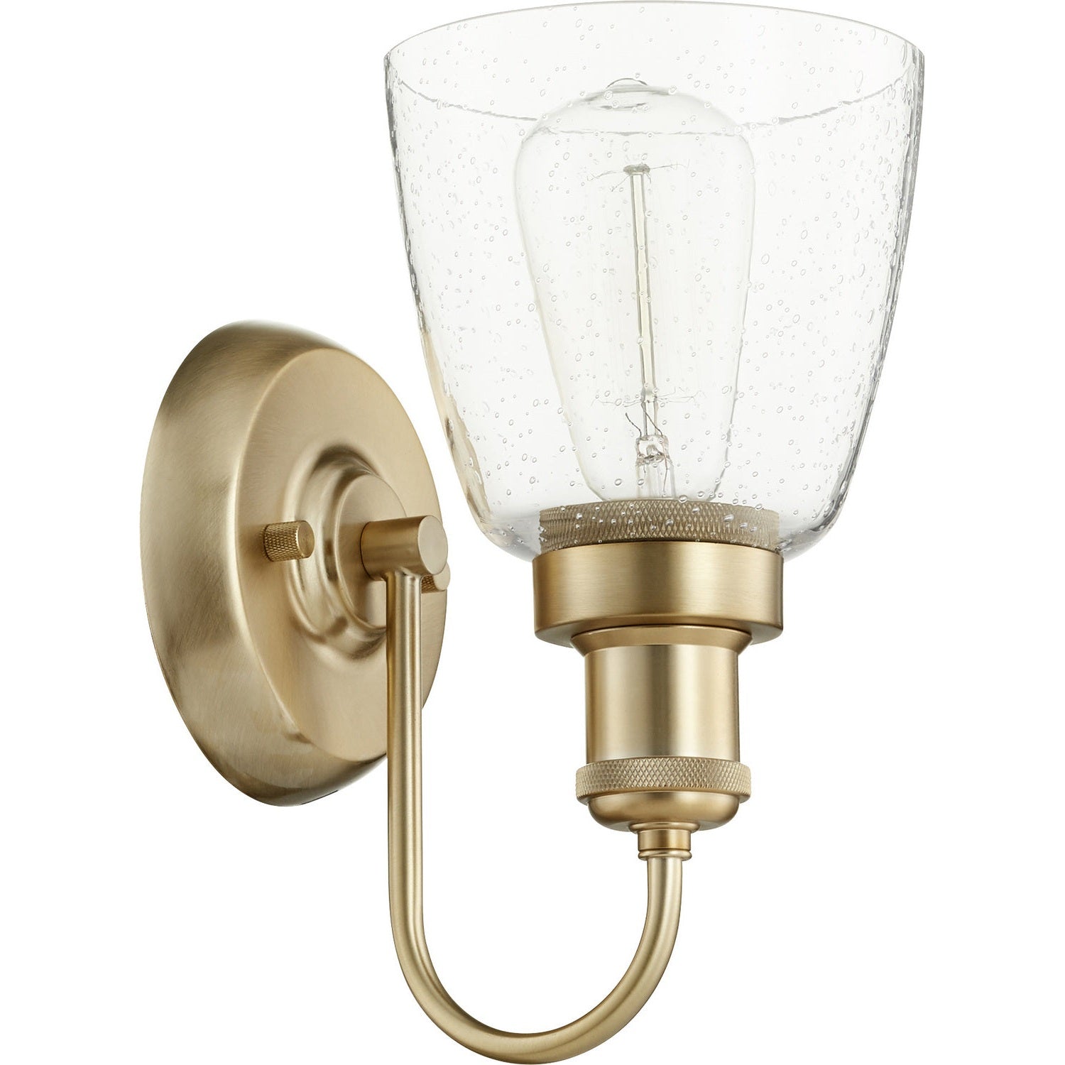 Quorum - 548-1-80 - One Light Wall Mount - 548 Wall Mounts - Aged Brass