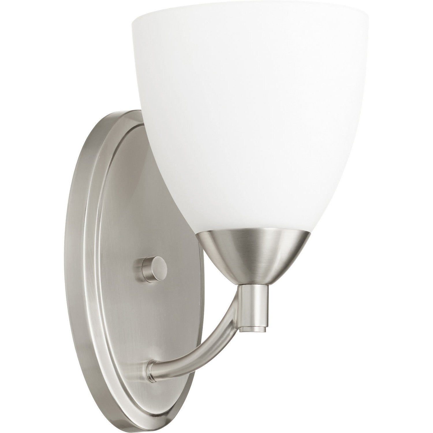 Quorum - 5569-1-65 - One Light Wall Mount - Barkley - Satin Nickel