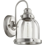 Quorum - 586-1-65 - One Light Wall Mount - Banded Lighting Series - Satin Nickel