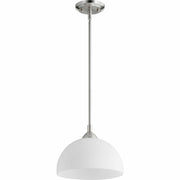 Quorum - 6069-65 - One Light Pendant - Barkley - Satin Nickel