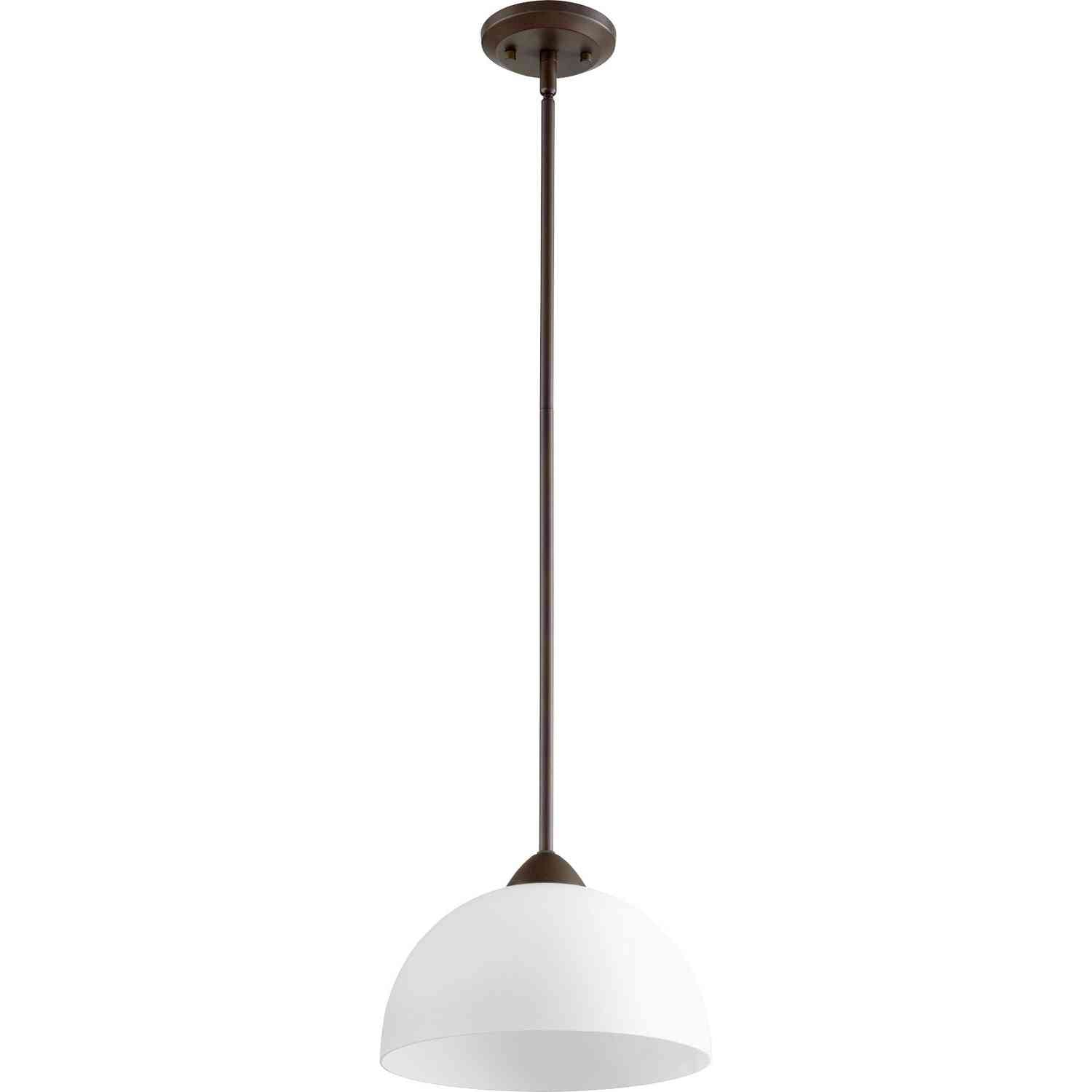Quorum - 6069-86 - One Light Pendant - Barkley - Oiled Bronze