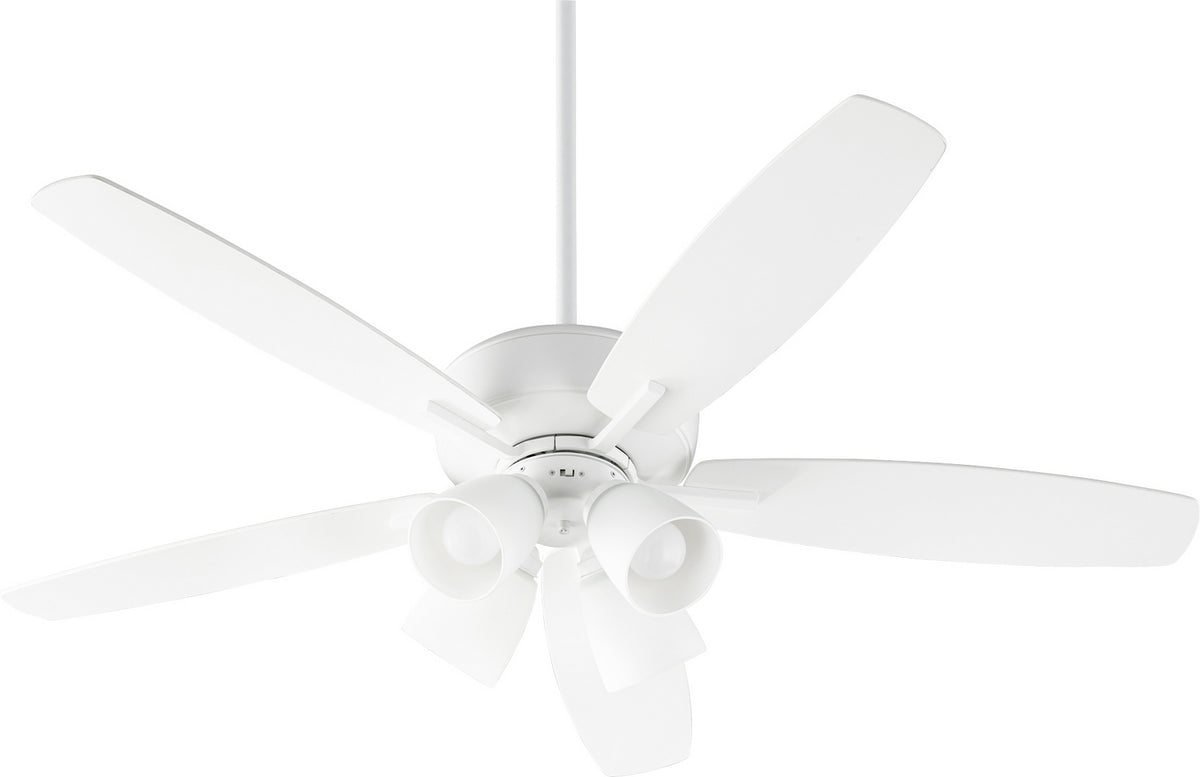 Quorum - 70525-408 - 52" Ceiling Fan - Breeze - Studio White