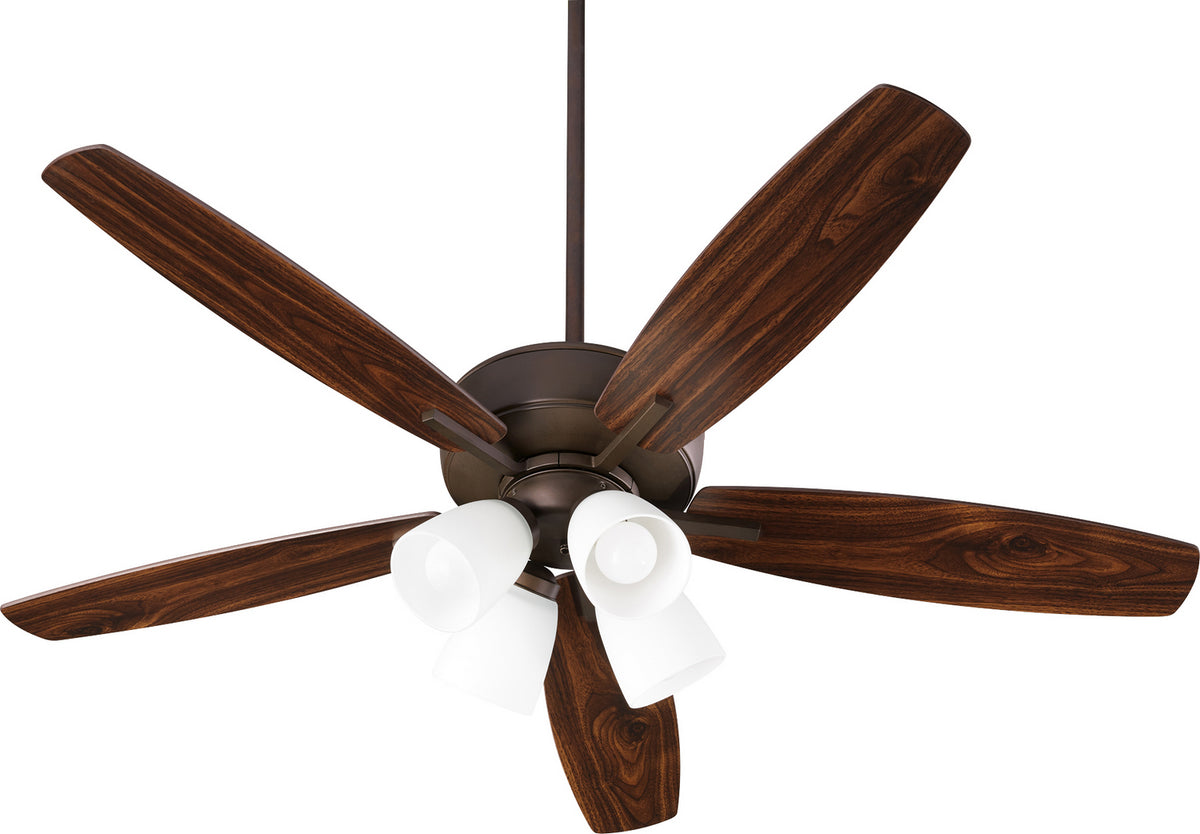 Quorum - 70525-486 - 52" Ceiling Fan - Breeze - Oiled Bronze