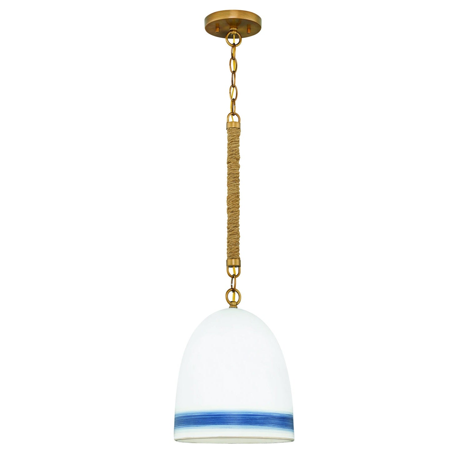 Hinkley - 3364HR-NV - LED Pendant - Nash - Heirloom Brass