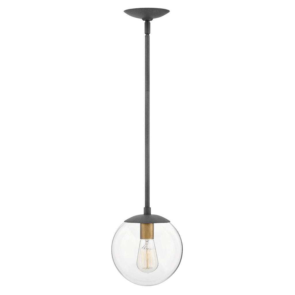 Hinkley - 3747DZ - LED Pendant - Warby - Aged Zinc