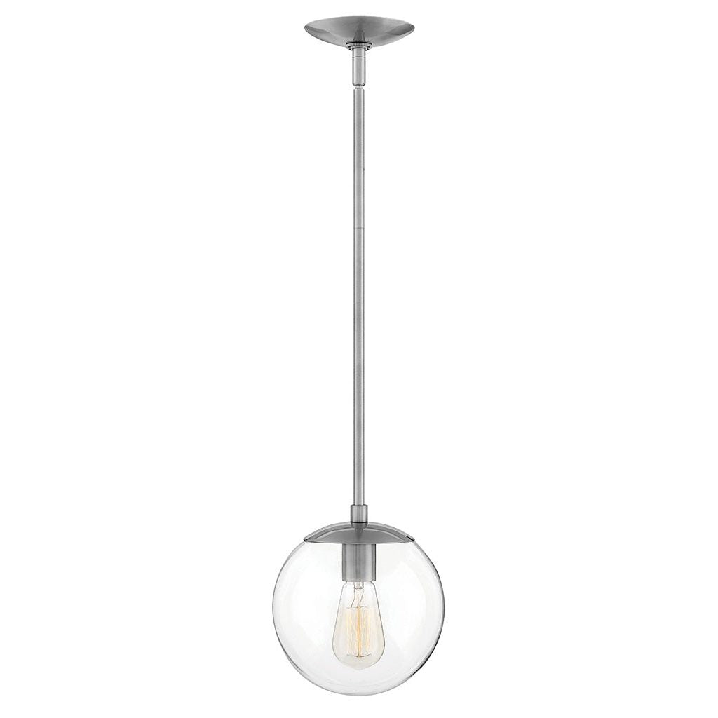 Hinkley - 3747PL - LED Pendant - Warby - Polished Antique Nickel