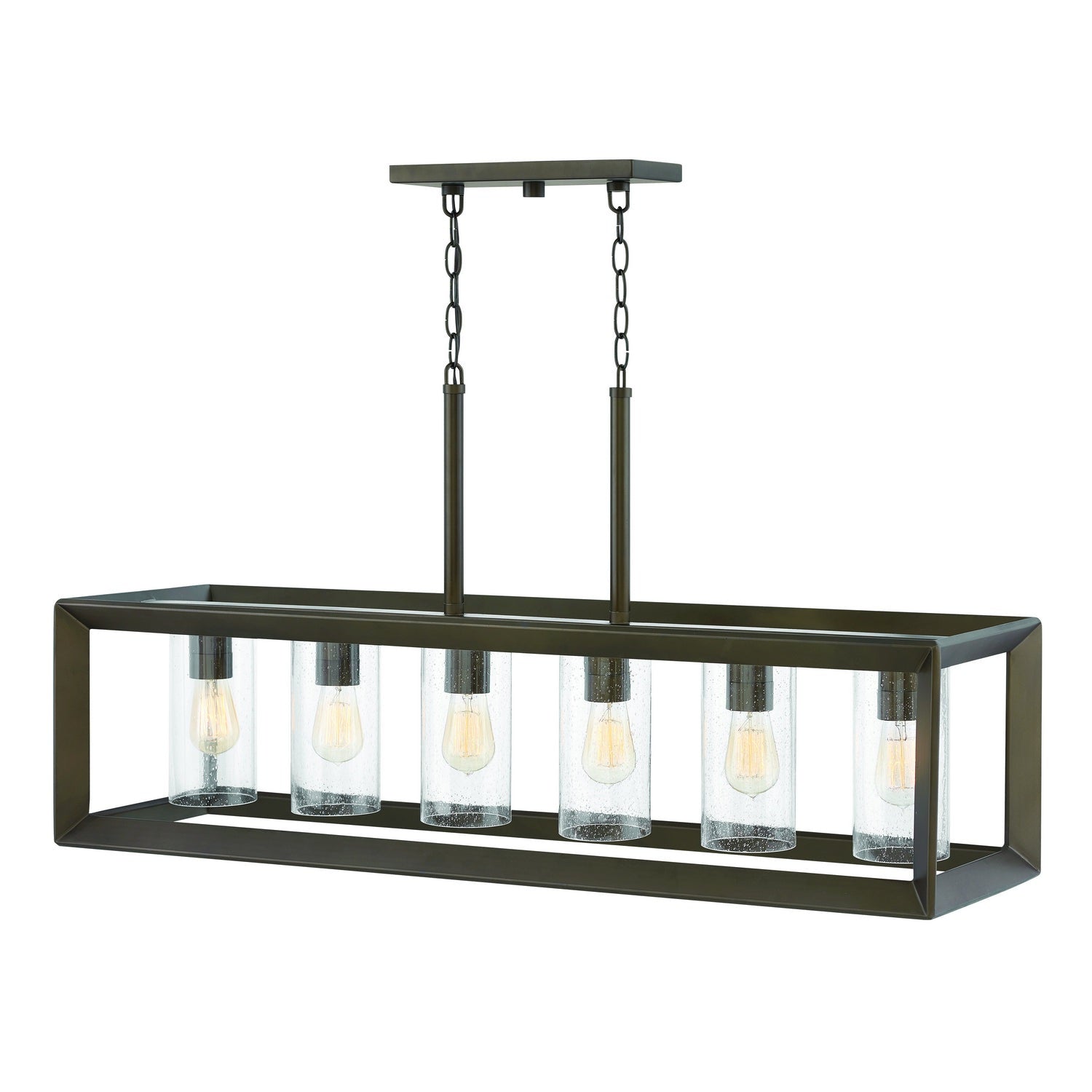 Hinkley - 29306WB - LED Outdoor Linear Chandelier - Rhodes - Warm Bronze