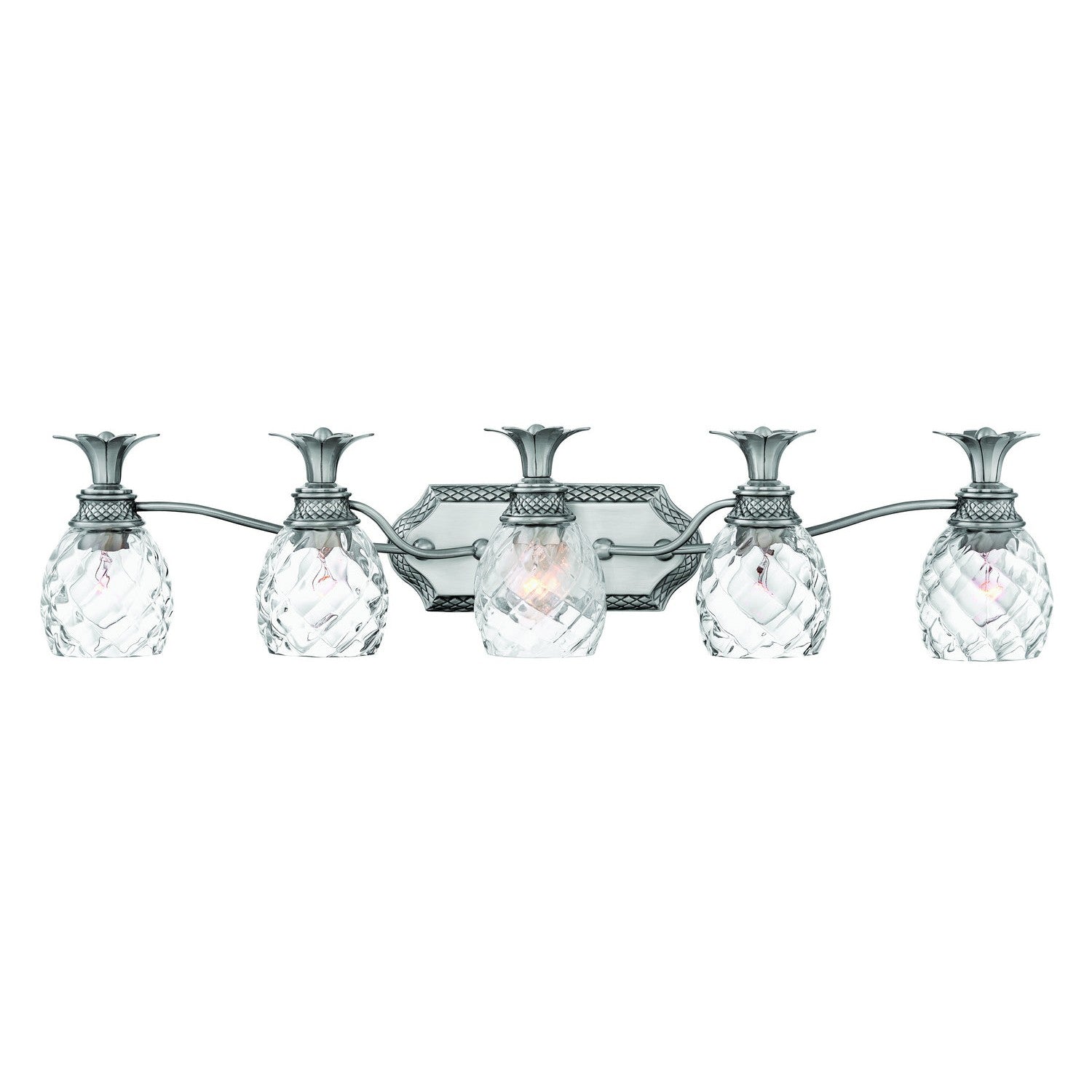 Hinkley - 5315PL - LED Bath - Plantation - Polished Antique Nickel
