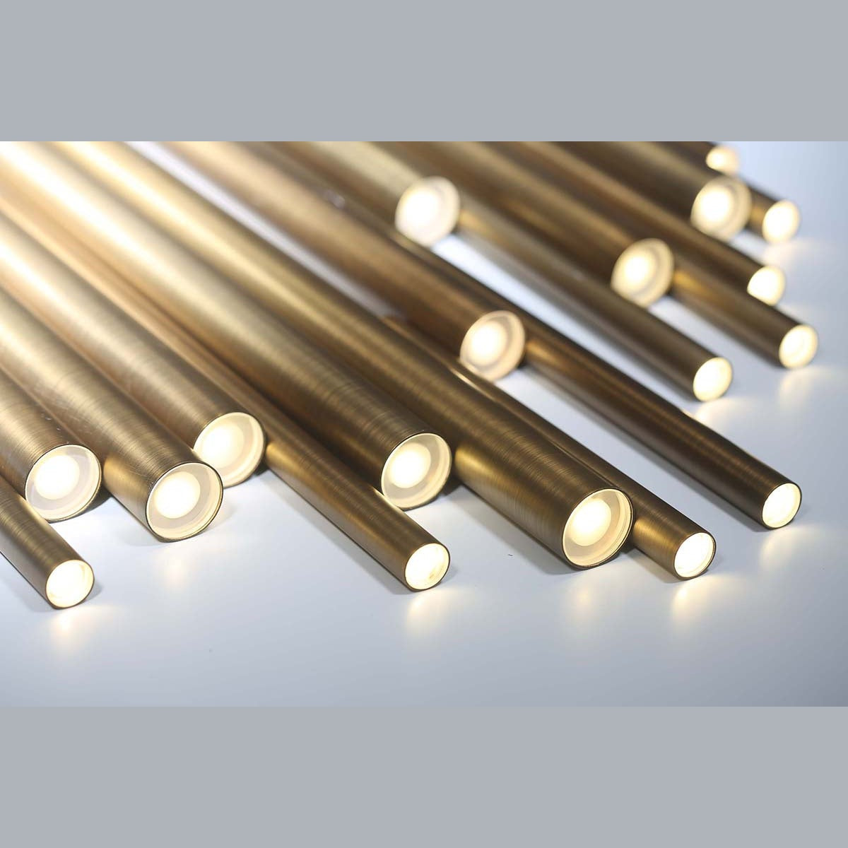 Eurofase - 31445-038 - LED Chandelier - Santana - Brass