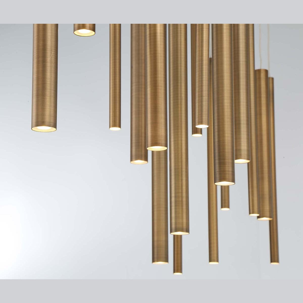 Eurofase - 31446-035 - LED Chandelier - Santana - Brass