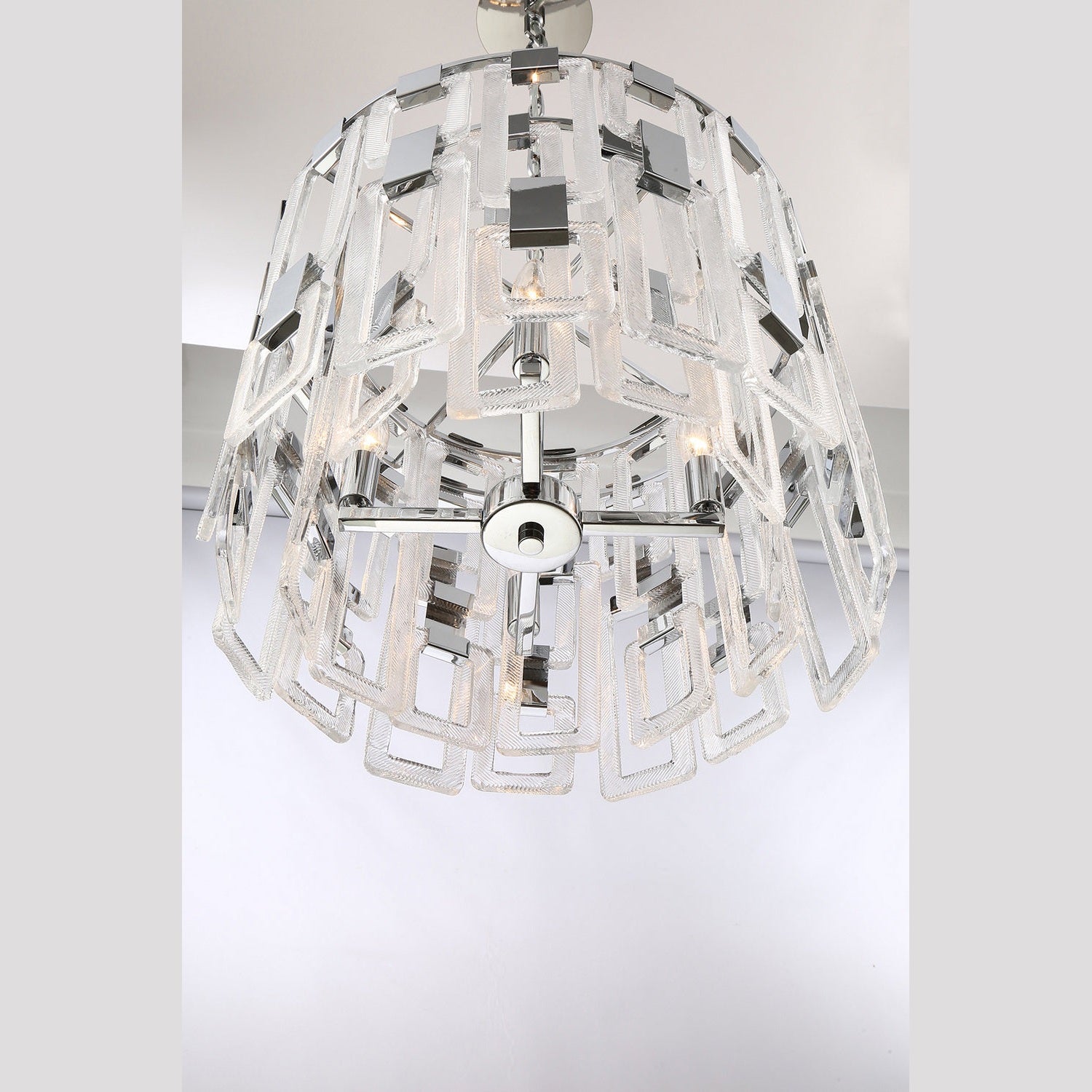Eurofase - 33744-018 - Four Light Chandelier - Viviana - Chrome