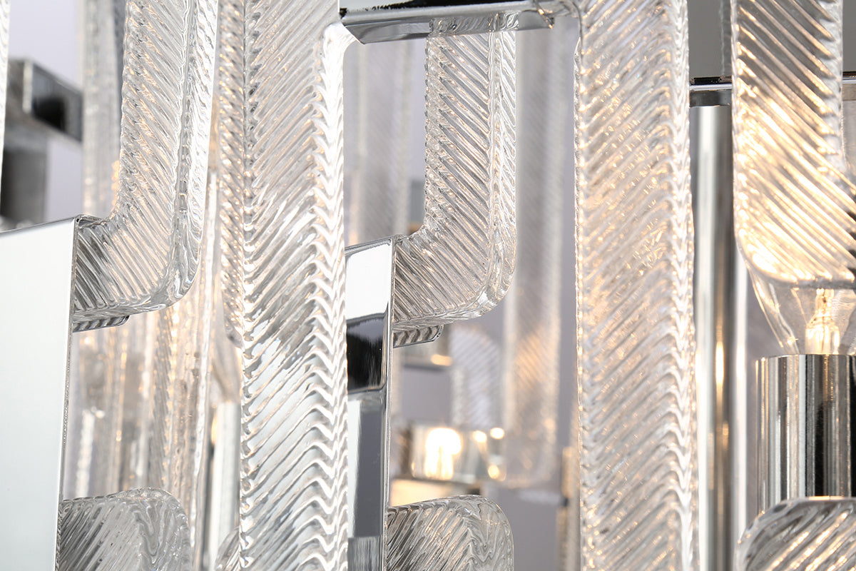 Eurofase - 33744-018 - Four Light Chandelier - Viviana - Chrome