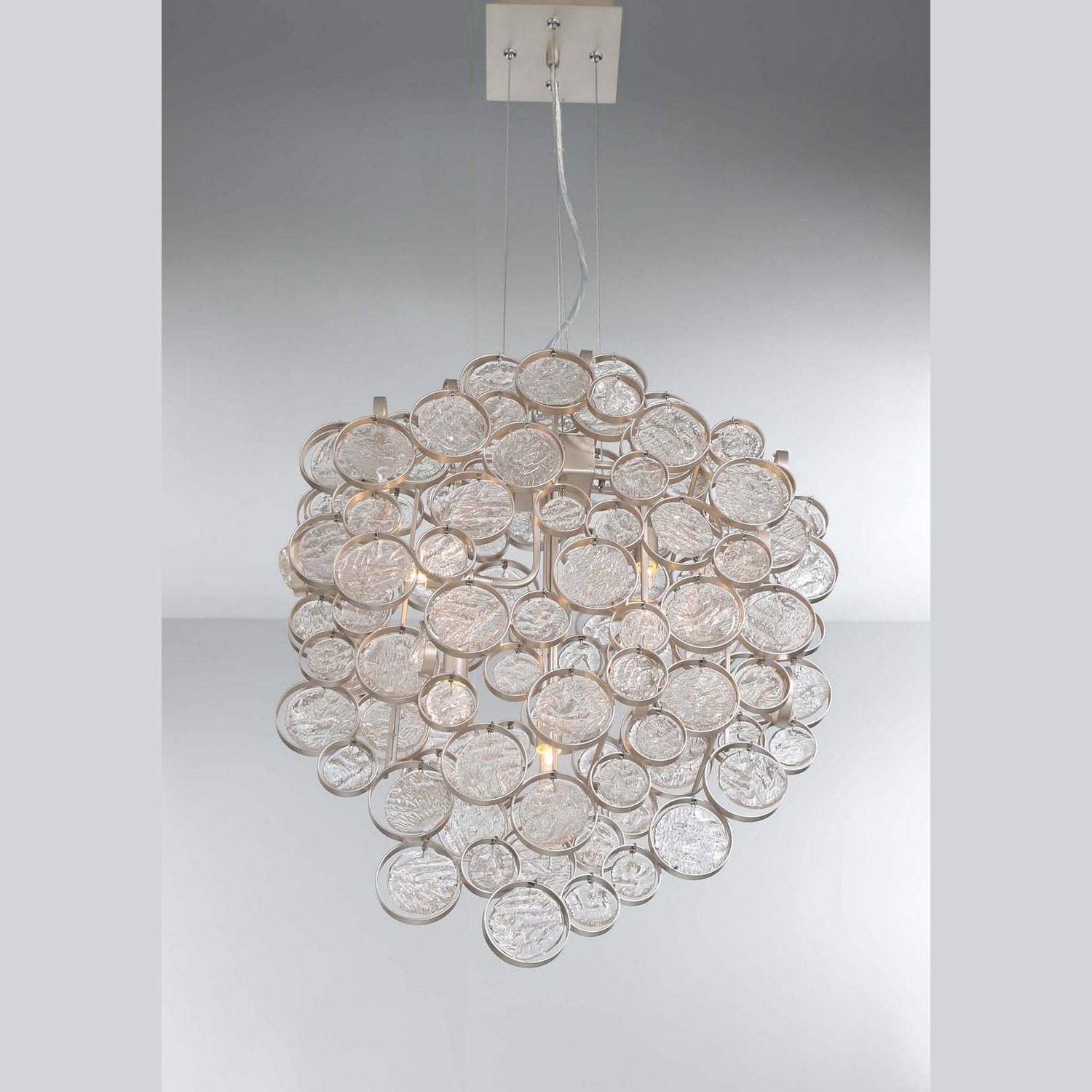 Eurofase - 34030-011 - Seven Light Chandelier - Trento - Chrome