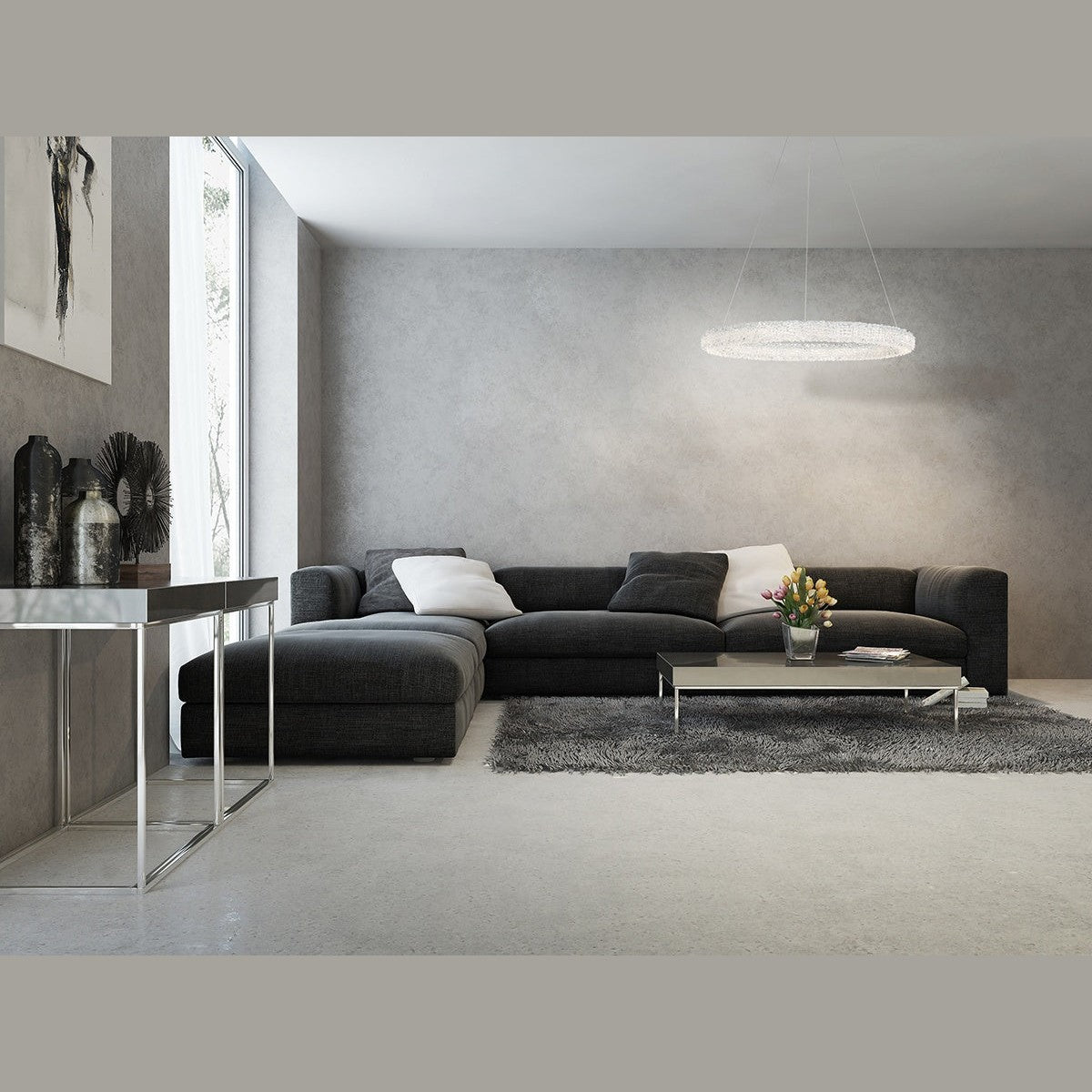 Eurofase - 34153-017 - LED Chandelier - Sassi - Chrome