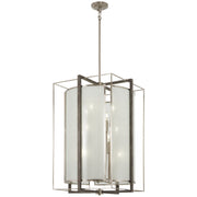 Minka-Lavery - 3569-098 - 12 Light Pendant - Tyson'S Gate - Brushed Nickel W/Shale Wood