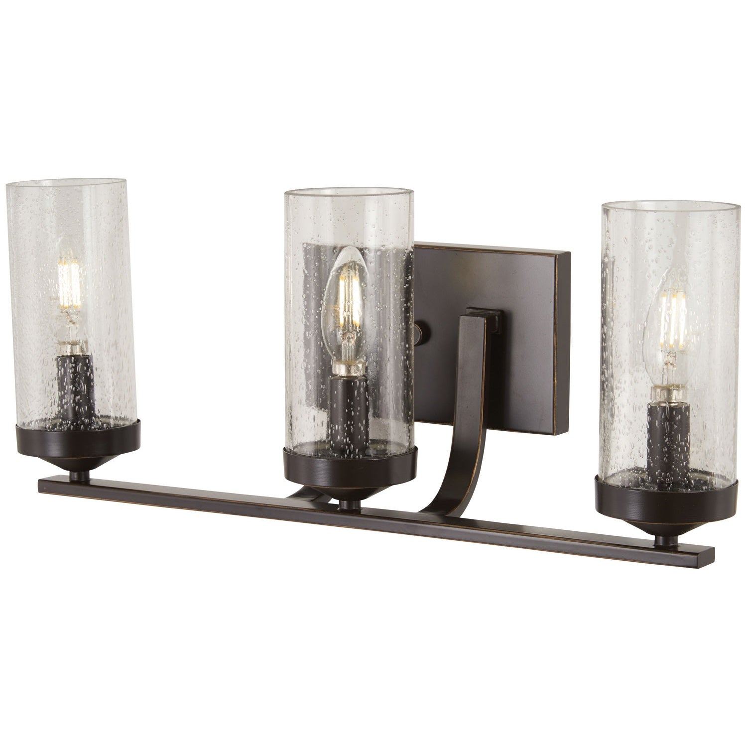 Minka-Lavery - 4653-579 - Three Light Bath - Elyton - Downton Bronze With Gold Highl