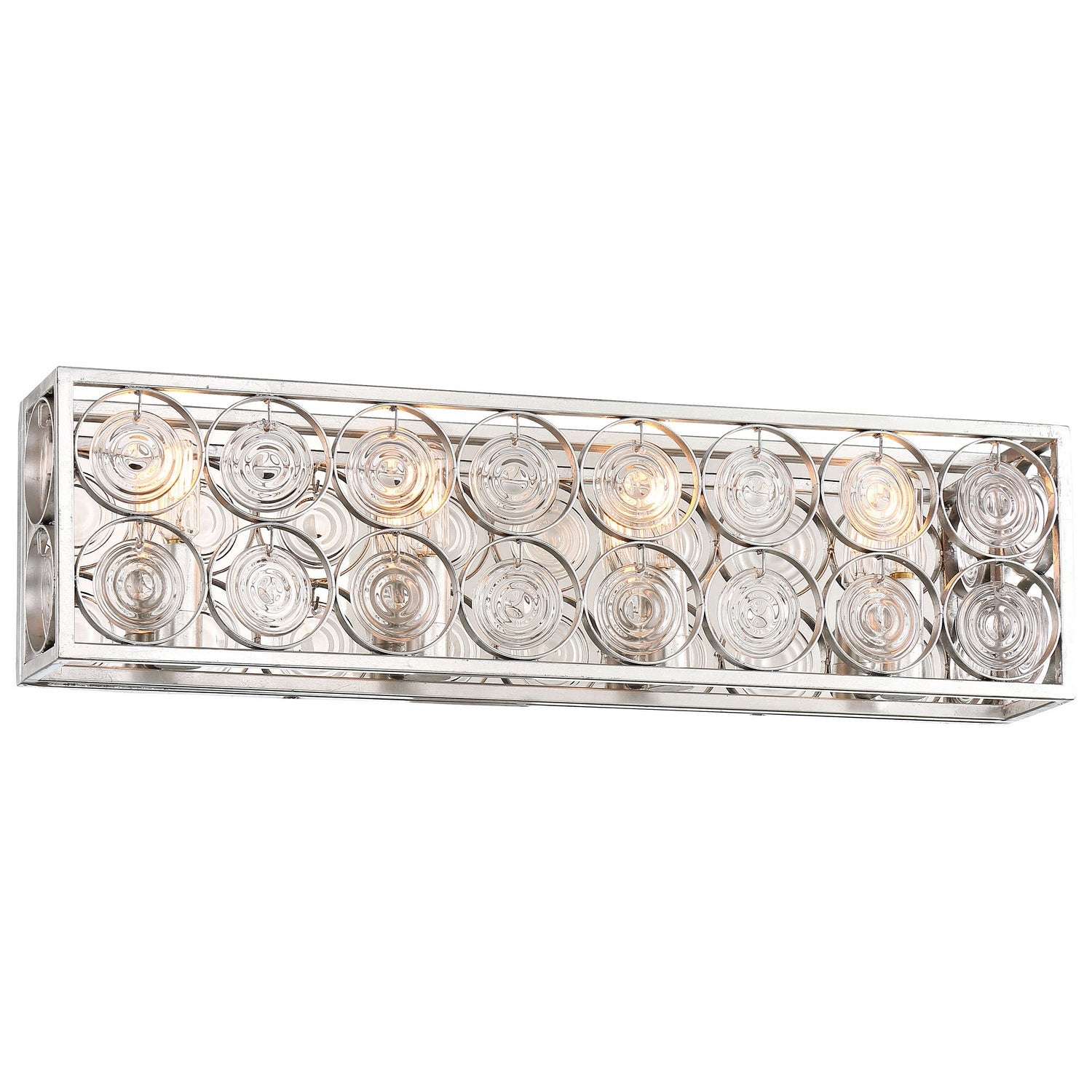 Minka-Lavery - 4664-598 - Four Light Bath - Culture Chic - Catalina Silver