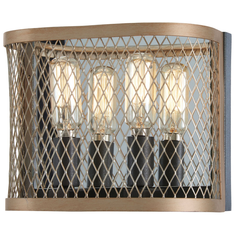 Minka-Lavery - 4682-107 - Two Light Bath - Marsden Commons - Smoked Iron W/Aged Gold