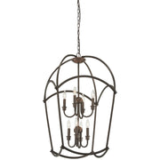 Minka-Lavery - 4778-281 - Eight Light Pendant - Jupiter'S Canopy - Harvard Court Bronze (Plated)