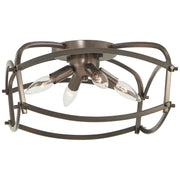 Minka-Lavery - 4779-281 - Four Light Flush Mount - Jupiter'S Canopy - Harvard Court Bronze (Plated)