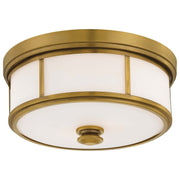 Minka-Lavery - 6368-249 - Three Light Flush Mount - Liberty Gold
