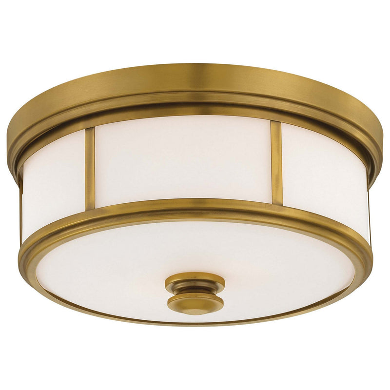 Minka-Lavery - 6368-249 - Three Light Flush Mount - Liberty Gold