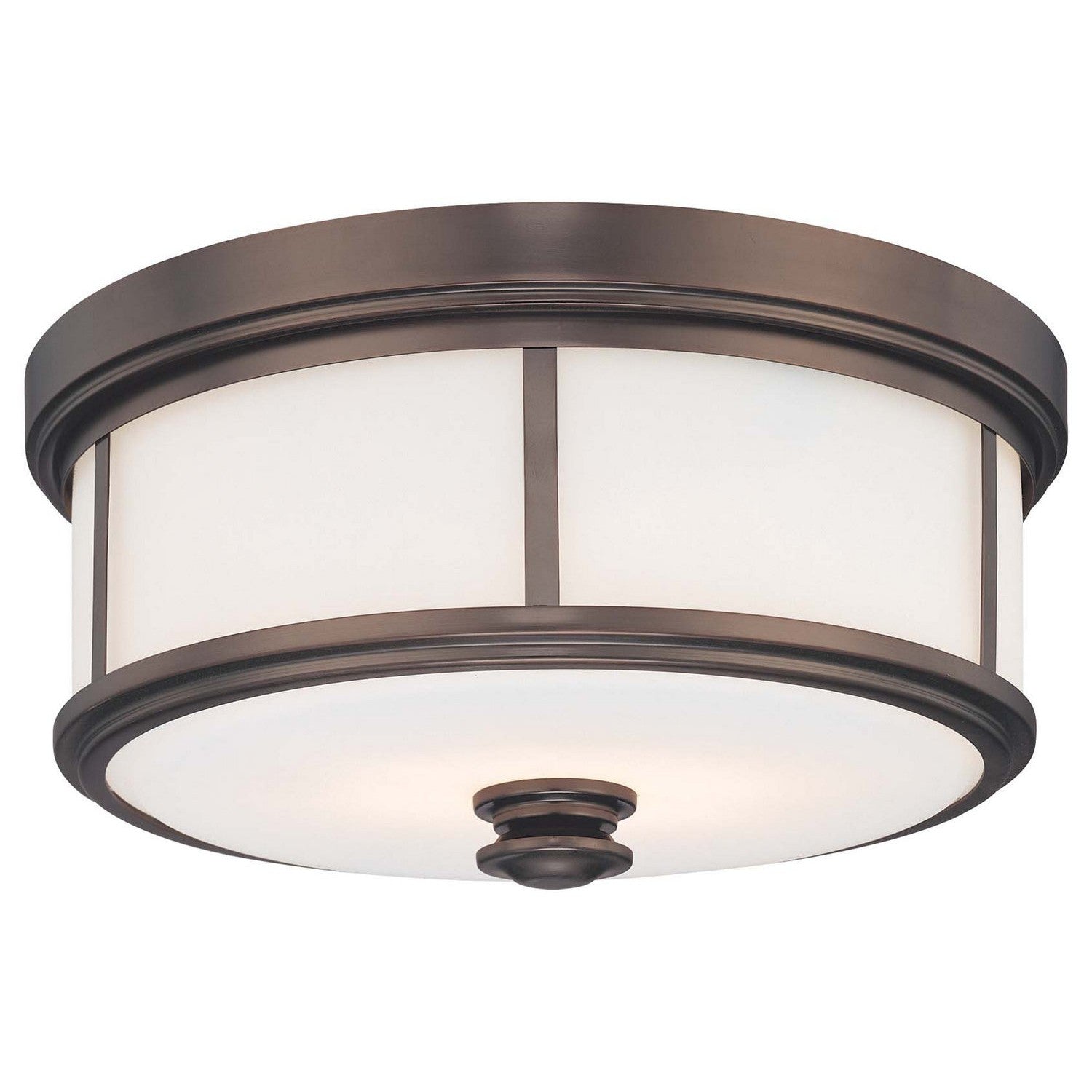 Minka-Lavery - 6369-281 - Five Light Flush Mount - Harvard Court Bronze (Plated)