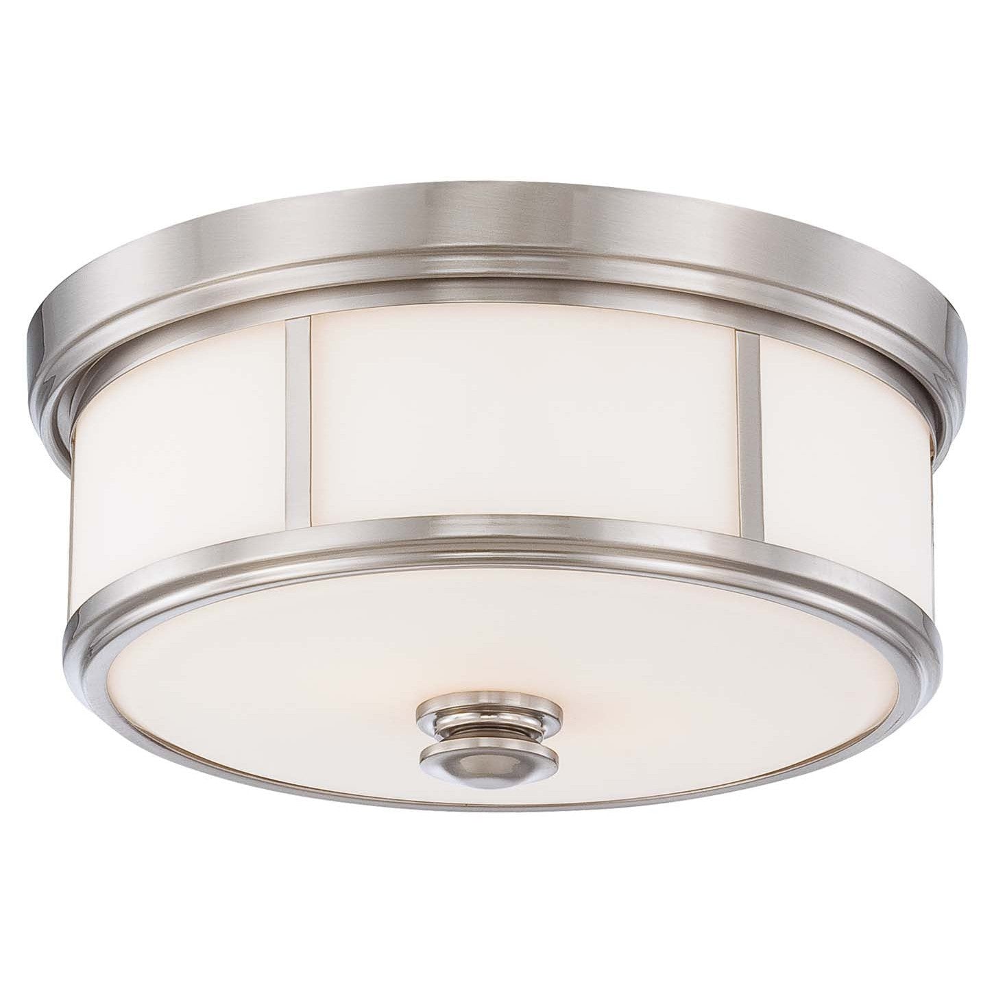 Minka-Lavery - 6369-84 - Five Light Flush Mount - Brushed Nickel