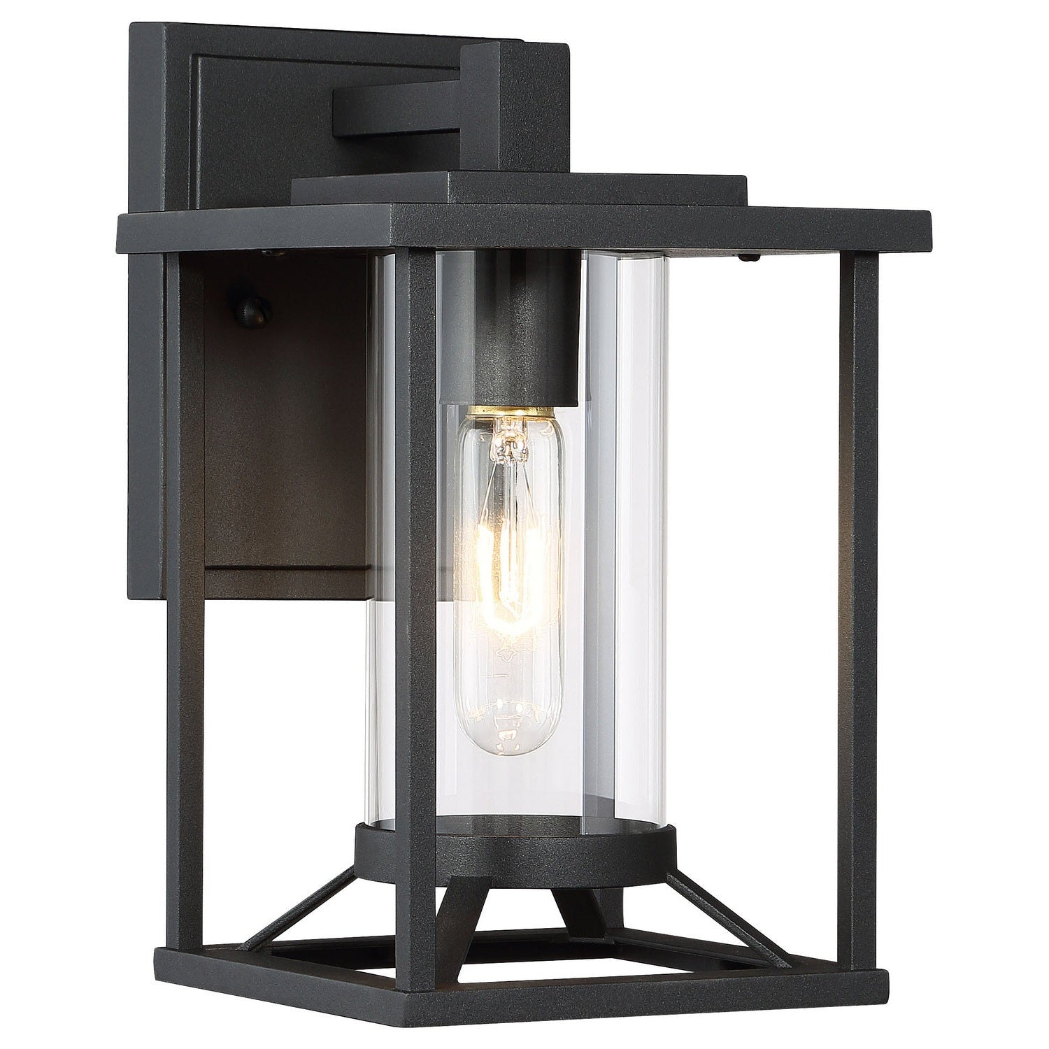 Minka-Lavery - 72471-66 - One Light Outdoor Wall Mount - Trescott - Coal