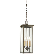Minka-Lavery - 72584-143C - Four Light Chain Hung Lantern - Casway - Oil Rubbed Bronze W/ Gold High