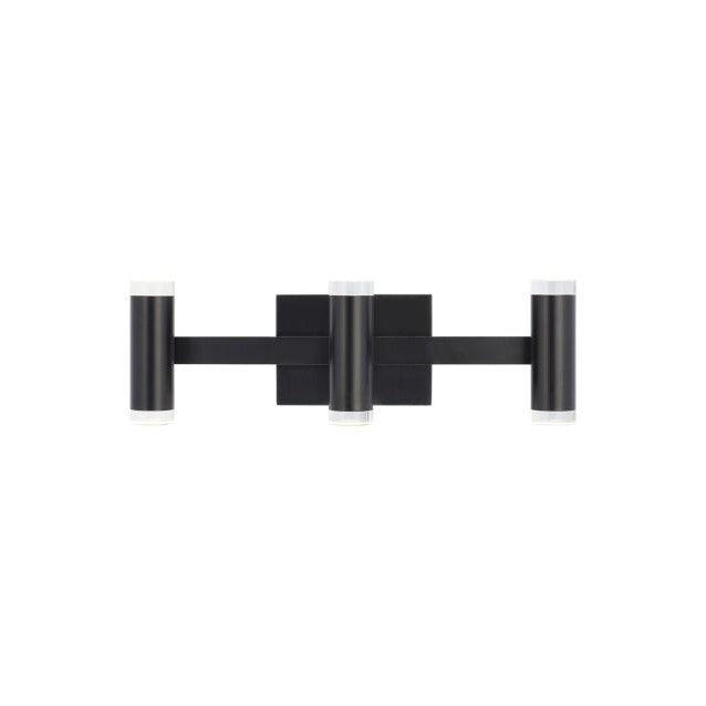Visual Comfort Modern - 700BCDBS3HB-LED930 - LED Bath - Dobson II - Matte Black