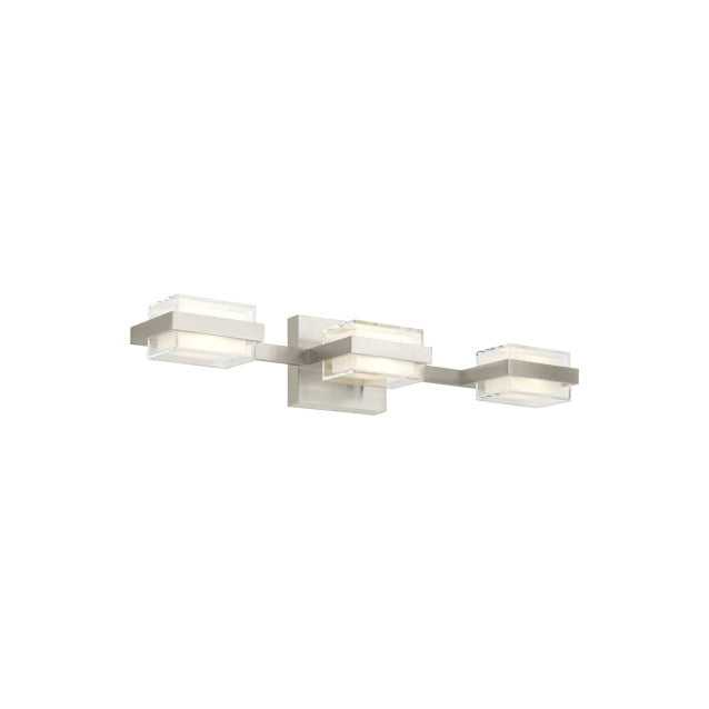 Visual Comfort Modern - 700BCKMD3HS-LED930 - LED Bath - Kamden - Satin Nickel