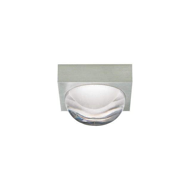 Visual Comfort Modern - 700FMSPHCS-LEDWD - LED Flush Mount - Sphere - Satin Nickel
