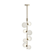 Visual Comfort Modern - 700MDP3GRS - LED Pendant - ModernRail - Aged Brass