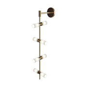 Visual Comfort Modern - 700MDWS3CRR - LED Wall Sconce - ModernRail - Aged Brass