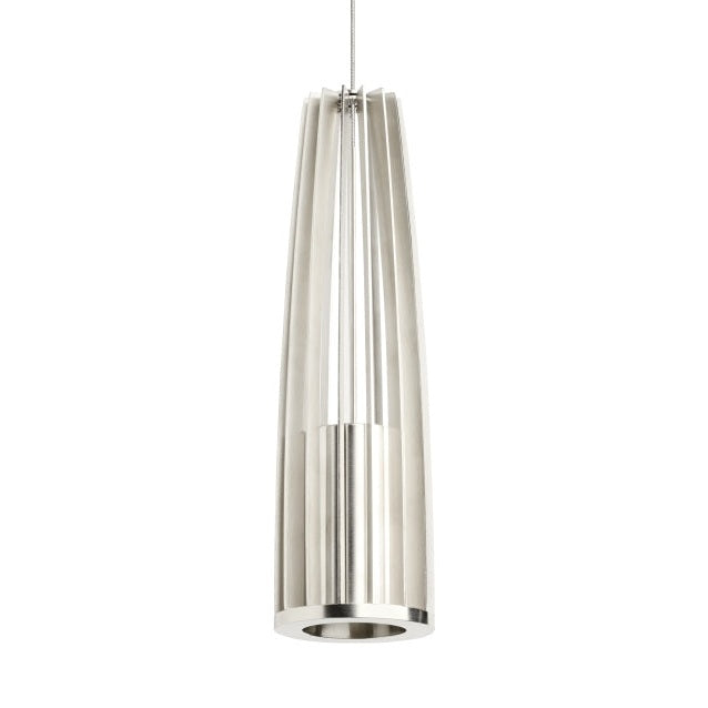 Visual Comfort Modern - 700MPEVOS - One Light Pendant - Evox - Satin Nickel