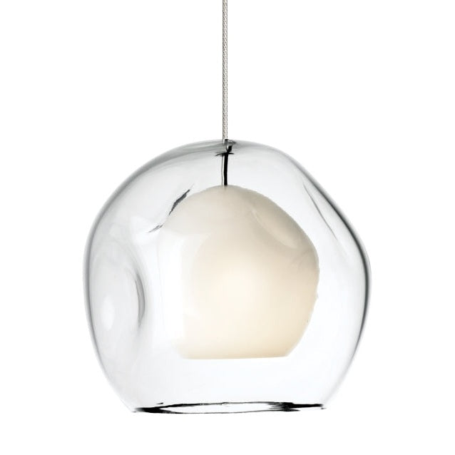 Visual Comfort Modern - 700MPJASCS - One Light Pendant - Jasper - Satin Nickel
