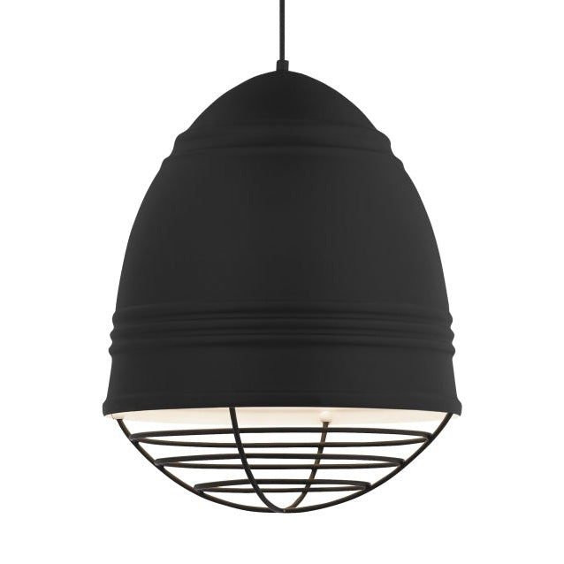 Visual Comfort Modern - 700TDLOFGPBWB - Three Light Pendant - Loft