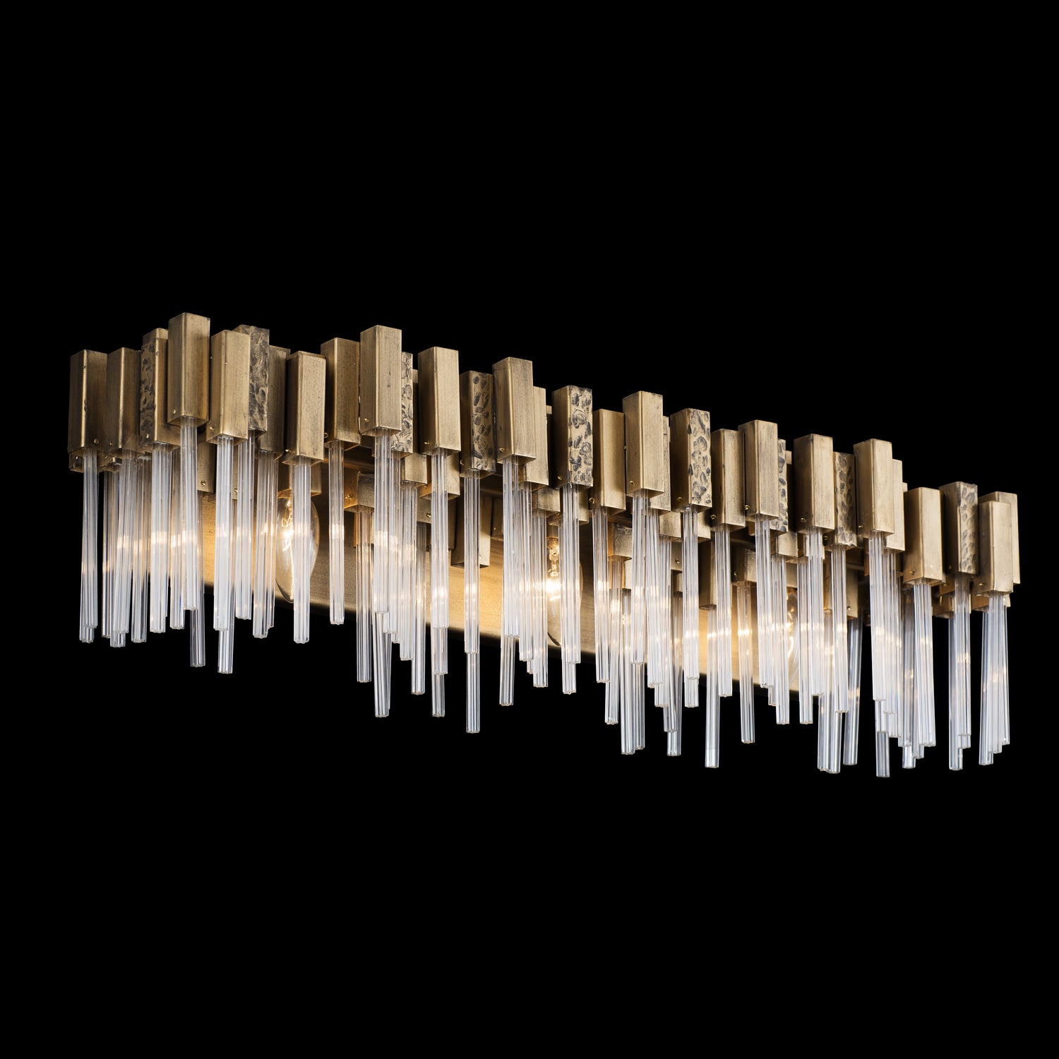 Varaluz - 309B03HG - Three Light Bath - Matrix - Havana Gold