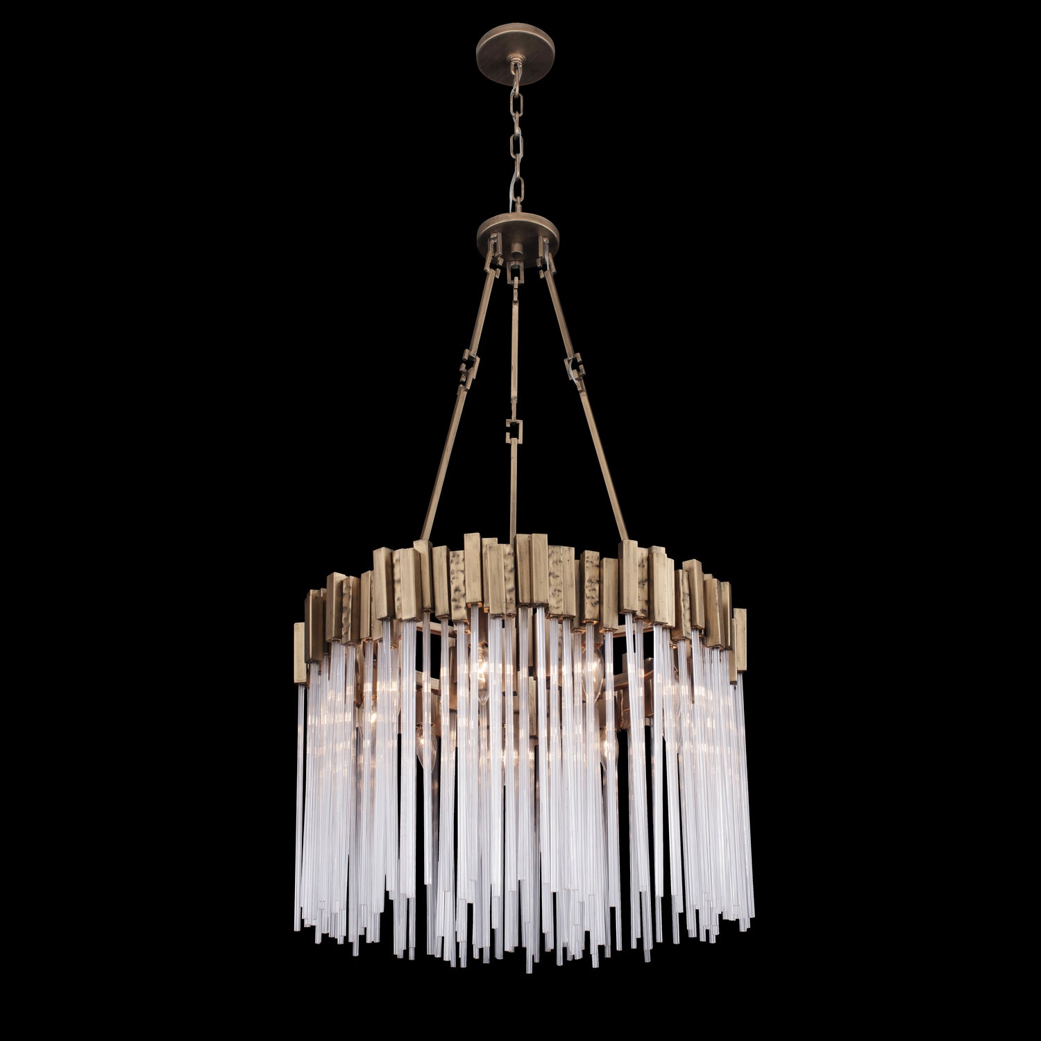 Varaluz - 309P09HG - Nine Light Pendant - Matrix - Havana Gold