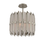 Kalco - 312951PN - Three Light Pendant - Massina - Polished Nickel