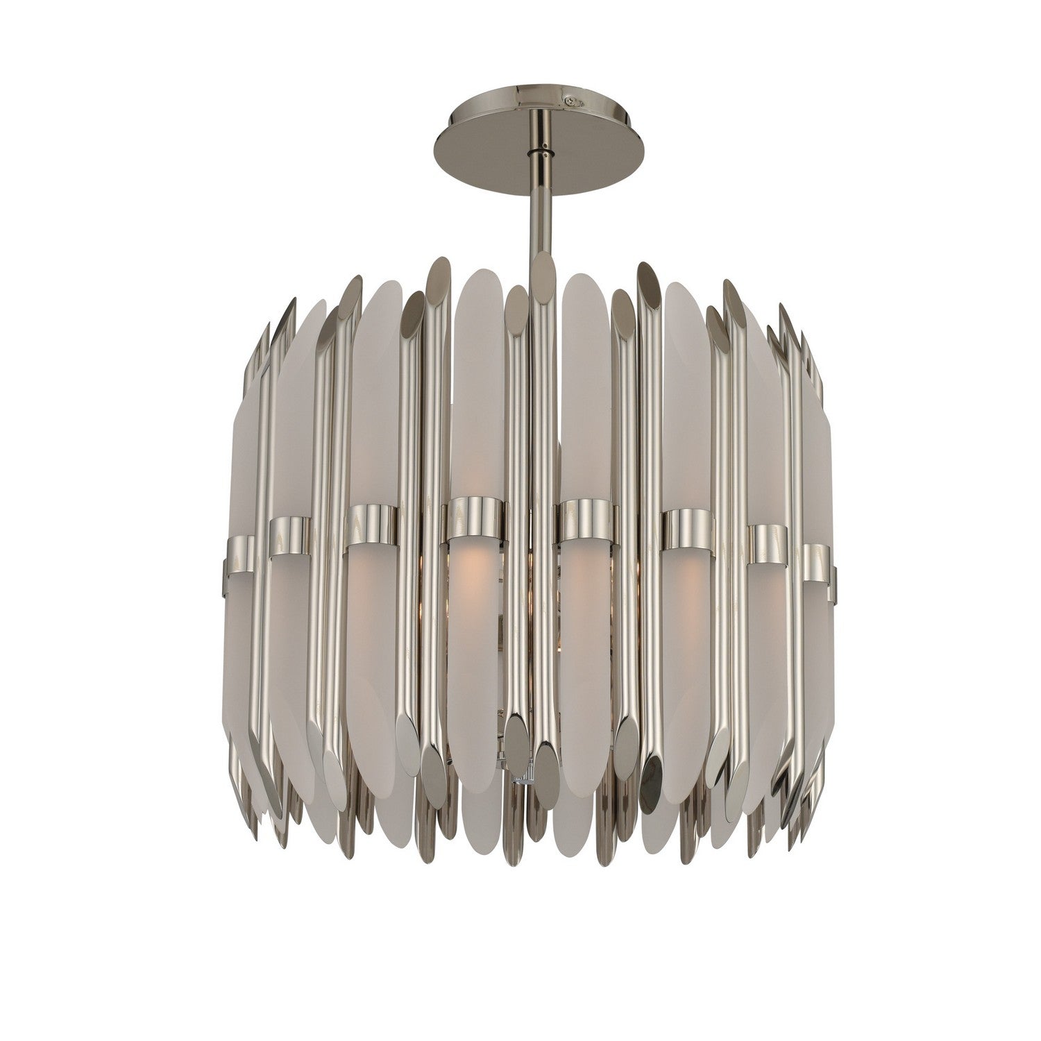 Kalco - 312951PN - Three Light Pendant - Massina - Polished Nickel