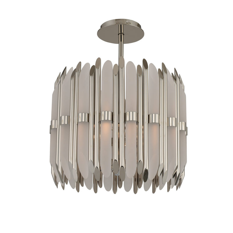 Kalco - 312951PN - Three Light Pendant - Massina - Polished Nickel