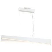 George Kovacs - P1154-655-L - LED Island Pendant - So Inclined - Sand White