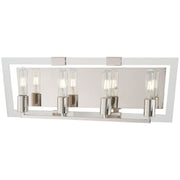 George Kovacs - P1374-613 - Four Light Bath - Crystal Chrome - Polished Nickel