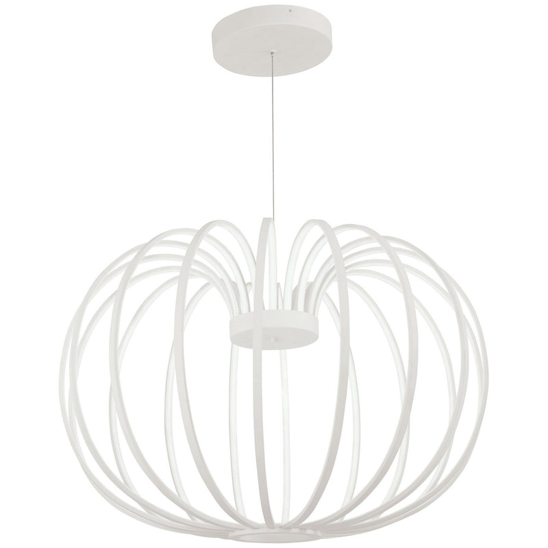 George Kovacs - P8204-044B-L - LED Pendant - Snow Sprite - Matte White