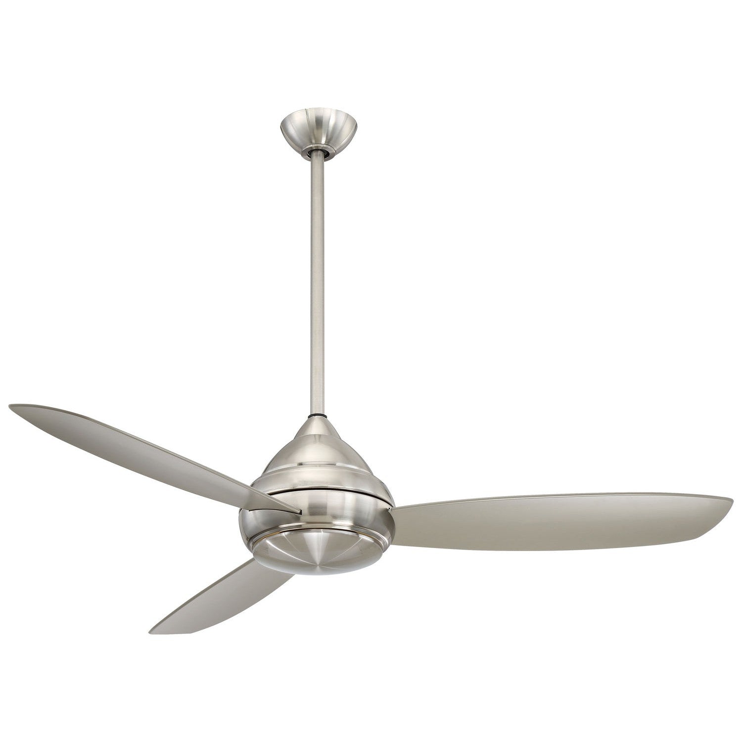 Minka Aire - F477L-BNW - 58"Ceiling Fan - Concept L Wet 58" Led - Brushed Nickel Wet